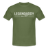 Vatertag Shirt Legendaddy seit 2017 Vatertags Geschenk T-Shirt - Militärgrün