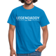 Vatertag Shirt Legendaddy seit 2022 Vatertags Geschenk T-Shirt - Royalblau
