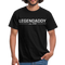 Vatertag Shirt Legendaddy seit 2022 Vatertags Geschenk T-Shirt - Schwarz