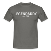 Vatertag Shirt Legendaddy seit 2022 Vatertags Geschenk T-Shirt - Graphit