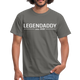 Vatertag Shirt Legendaddy seit 2022 Vatertags Geschenk T-Shirt - Graphit