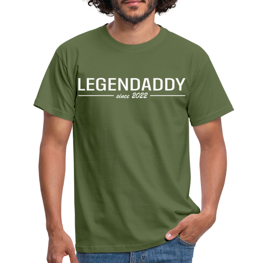 Vatertag Shirt Legendaddy seit 2022 Vatertags Geschenk T-Shirt - Militärgrün