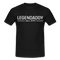 Vatertag Shirt Legendaddy seit 2010 Vatertags Geschenk T-Shirt - Schwarz