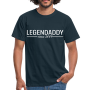Vatertag Shirt Legendaddy seit 2009 Vatertags Geschenk T-Shirt - Navy