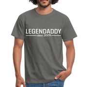 Vatertag Shirt Legendaddy seit 2009 Vatertags Geschenk T-Shirt - Graphit