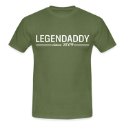 Vatertag Shirt Legendaddy seit 2009 Vatertags Geschenk T-Shirt - Militärgrün
