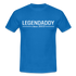 Vatertag Shirt Legendaddy seit 2002 Vatertags Geschenk T-Shirt - Royalblau