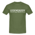 Vatertag Shirt Legendaddy seit 2002 Vatertags Geschenk T-Shirt - Militärgrün