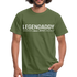 Vatertag Shirt Legendaddy seit 2012 Vatertags Geschenk T-Shirt - Militärgrün
