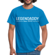 Vatertag Shirt Legendaddy seit 2014 Vatertags Geschenk T-Shirt - Royalblau