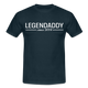 Vatertag Shirt Legendaddy seit 2014 Vatertags Geschenk T-Shirt - Navy