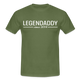 Vatertag Shirt Legendaddy seit 2014 Vatertags Geschenk T-Shirt - Militärgrün