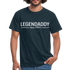 Vatertag Shirt Legendaddy seit 1995 Vatertags Geschenk T-Shirt - Navy