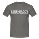 Vatertag Shirt Legendaddy seit 1995 Vatertags Geschenk T-Shirt - Graphit