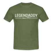 Vatertag Shirt Legendaddy seit 1995 Vatertags Geschenk T-Shirt - Militärgrün