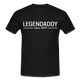 Vatertag Shirt Legendaddy seit 2011 Vatertags Geschenk T-Shirt - Schwarz