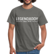 Vatertag Shirt Legendaddy seit 2011 Vatertags Geschenk T-Shirt - Graphit
