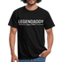 Vatertag Shirt Legendaddy seit 1997 Vatertags Geschenk T-Shirt - Schwarz