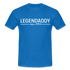 Vatertag Shirt Legendaddy seit 1994 Vatertags Geschenk T-Shirt - Royalblau