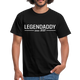 Vatertag Shirt Legendaddy seit 2021 Vatertags Geschenk T-Shirt - Schwarz