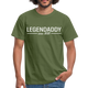 Vatertag Shirt Legendaddy seit 2021 Vatertags Geschenk T-Shirt - Militärgrün