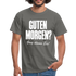 Morgenmuffel Shirt Guten Morgen Ganz dünnes Eis Lustiges Geschenk T-Shirt - Graphit