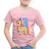 3. Kinder Geburtstag Einhorn Geschenk Premium T-Shirt - Hellrosa