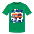 4. Kinder Geburtstag Feuerwehr Alarm ich bin 4 Geschenk Premium T-Shirt - Kelly Green