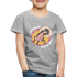 Offizielles Schlaf Shirt Lustiges Kinder Premium T-Shirt - Grau meliert