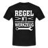 Mechaniker Shirt Handwerker Pfoten weg von meinem Werkzeug Lustiges Geschenk Männer T-Shirt - Schwarz