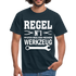 Mechaniker Shirt Handwerker Pfoten weg von meinem Werkzeug Lustiges Geschenk Männer T-Shirt - Navy