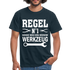 Mechaniker Shirt Handwerker Hände weg von meinem Werkzeug Lustiges Geschenk Männer T-Shirt - Navy