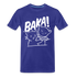 Kawaii Cartoon Anime Baka Ohrfeige Lustiges T-Shirt - Königsblau