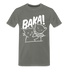 Kawaii Cartoon Anime Baka Ohrfeige Lustiges T-Shirt - Asphalt