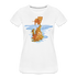 Katze Tiger Wasser Reflektion Premium T-Shirt - Weiß