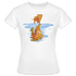 Katze Tiger Wasser Reflektion Damen T-Shirt - Weiß