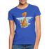 Katze Tiger Wasser Reflektion Damen T-Shirt - Royalblau