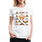 Lepidopterologie Shirt Schmetterlingssammlerin Frauen Premium T-Shirt - Weiß