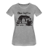 Kaffee und Katze Shirt Ohne Kaffee Ohne Mich Lustiges Frauen Premium T-Shirt - Grau meliert