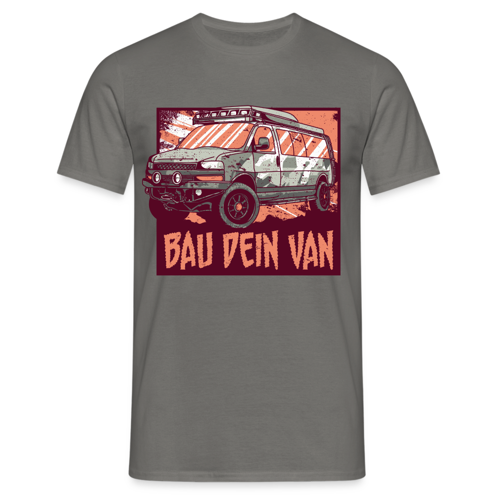 Camping Van life Shirt Bau deinen Van T-Shirt - Graphit