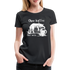 Kaffee und Katze Shirt Ohne Kaffee Ohne Mich Lustiges Frauen Premium T-Shirt - Schwarz