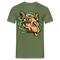 Luftiges Kamel Shirt Chilliges Kamel mit Tüte Fun T-Shirt - Militärgrün