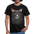 Main Coon Katze Shirt Portrait Katze Geschenk T-Shirt - Schwarz