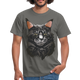 Main Coon Katze Shirt Portrait Katze Geschenk T-Shirt - Graphit