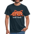 Faule Katze Shirt Nicht Heute Lustiges Fun T-Shirt - Navy