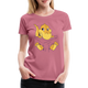 Dino Shirt Süßer Dinosaurier Frauen Premium T-Shirt - Malve