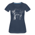 Hunde Shirt Cane Corso Italiano Frauen Premium T-Shirt - Navy