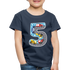 5. Kindergeburtstag Ich bin 5 Geschenk Kinder Premium T-Shirt - Navy