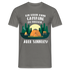 Camping Shirt Leben ohne Camping ist möglich aber sinnlos T-Shirt - Graphit