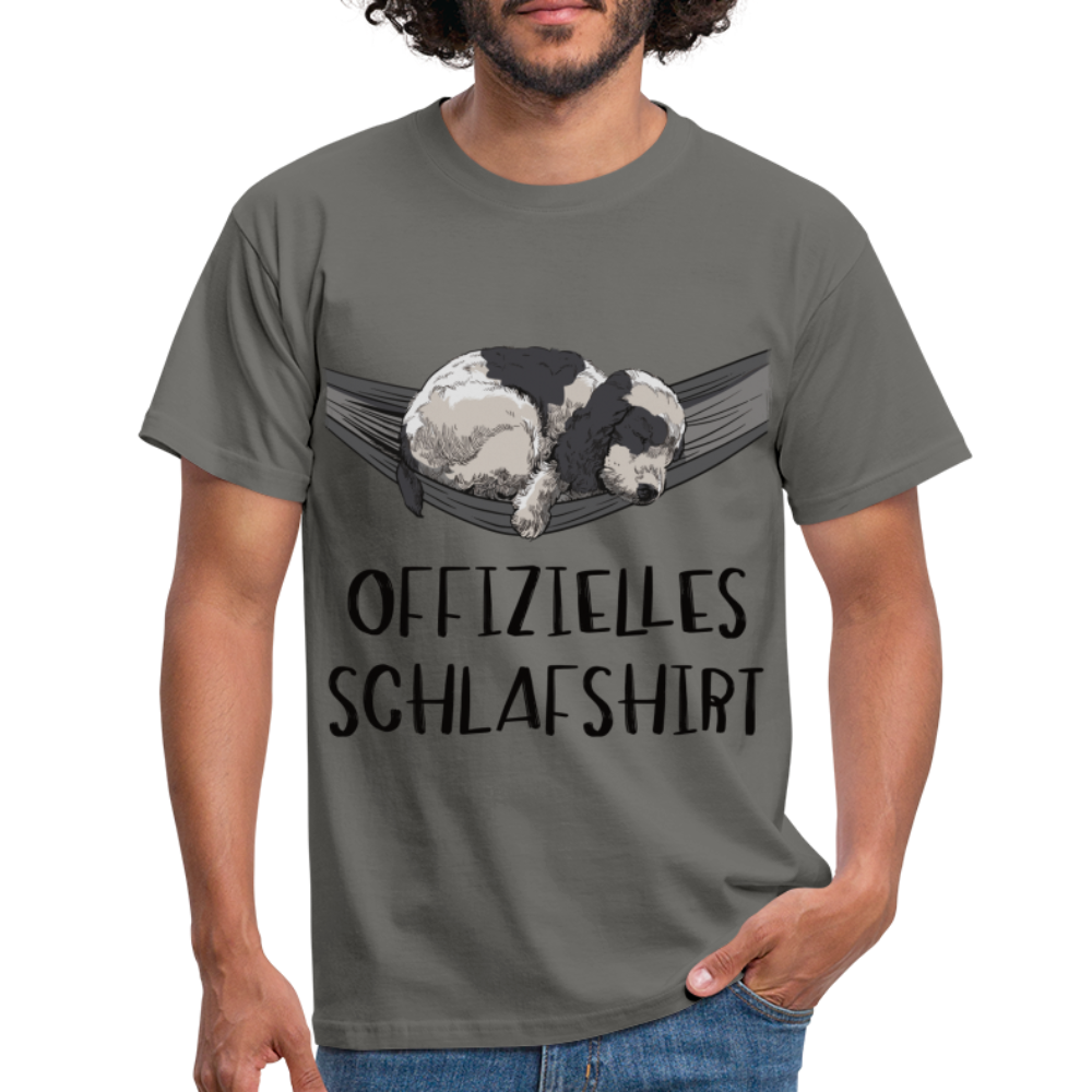 Cocker Spaniel Hängematte Shirt Offizielles Schlafshirt  Geschenk T-Shirt - Graphit